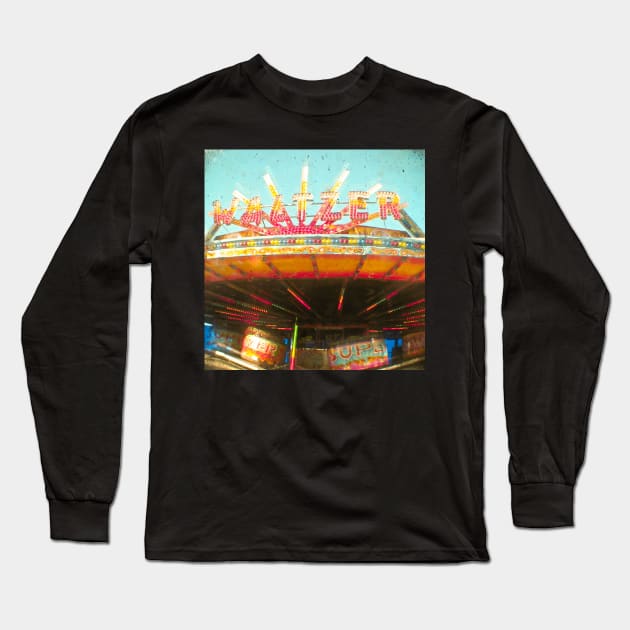 Spinning Cars Long Sleeve T-Shirt by Cassia